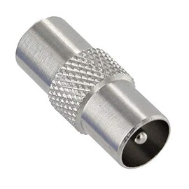 PAL RF TV Aerial Antenna Cable Joiner Connector Plug Male Male Adapter Shielded