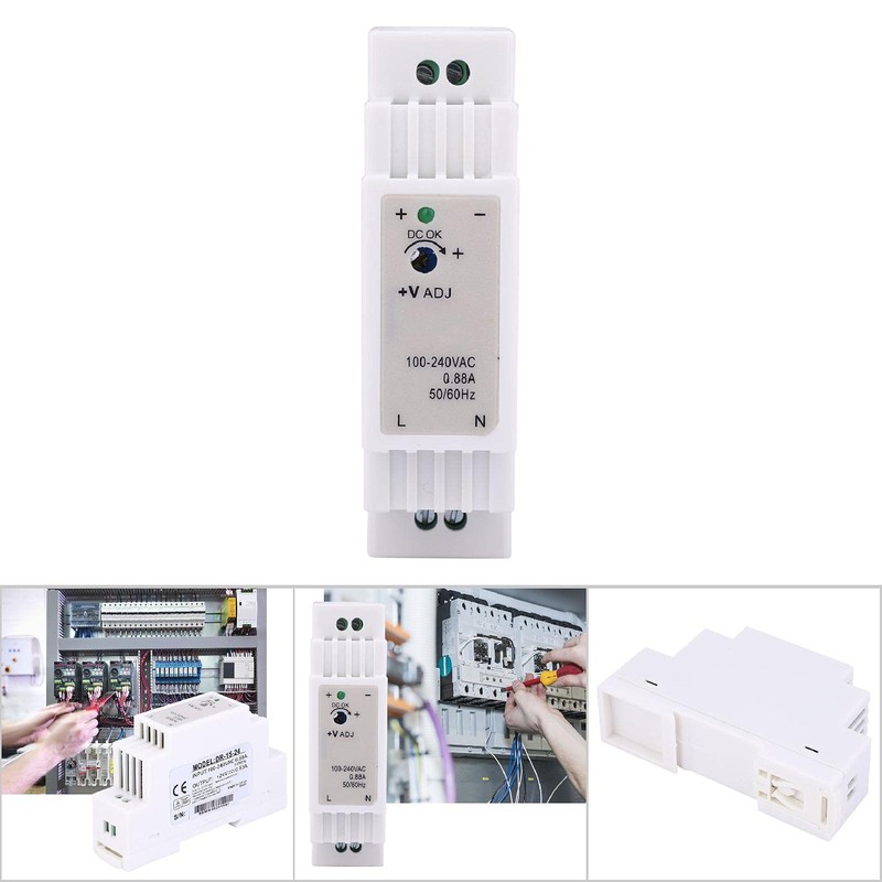 01 02 015 Switching Power Supply, DIN Rail Power Supply