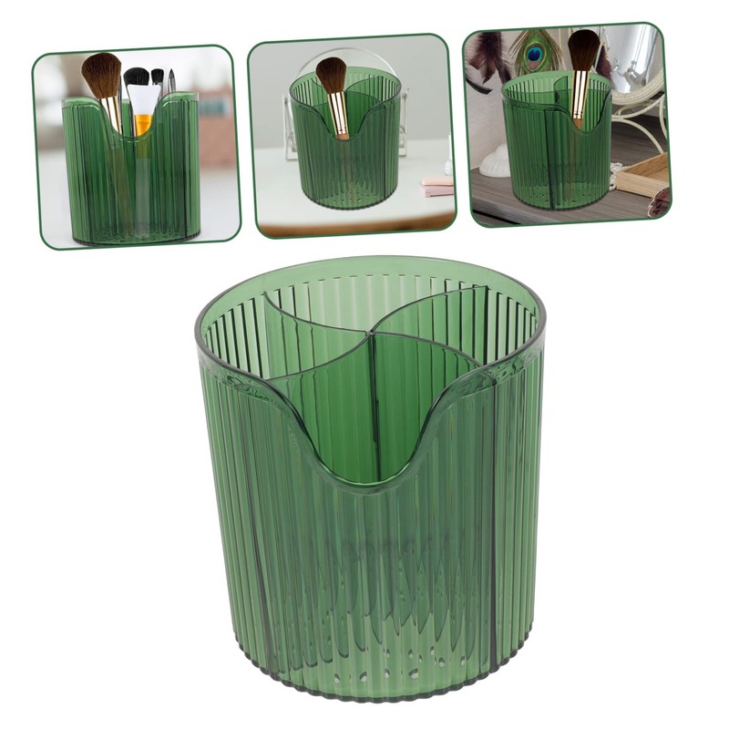 BIUDECO Makeup Brush Holder Makeup Organizer for Vanity Desk Compact
