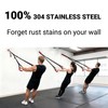 OUUO 304 Stainless Steel Wall Mount Anchor for Suspension Straps