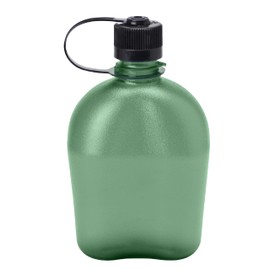 Nalgene Sustain Tritan BPA-Free Oasis Water Bottle Made with Material Derived from 50% Plastic Waste (Using ISCC Certified Mass Balance), 32 OZ, Foliage
