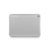 Toshiba Canvio Connect II 2TB Portable Hard Drive, Silver (HDTC820XC3C1)