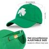 Falidem St.Patrick's Day Baseball Cap, Shamrock Embroidered Green Trucker Hat,Cotton