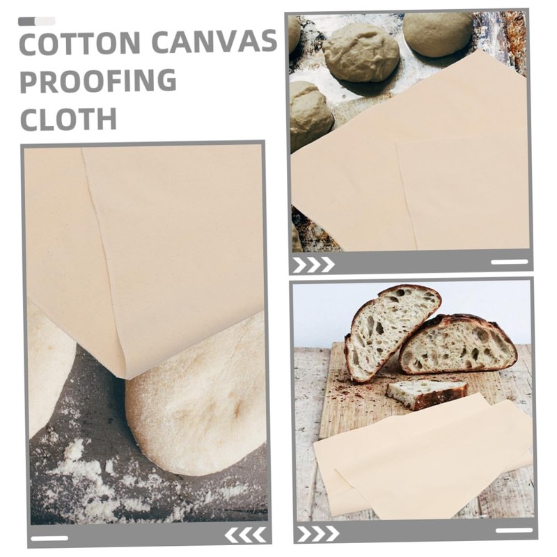 Zerodeko Thick Proofing Cloth Liners for Baguettes Heavy Duty Baking