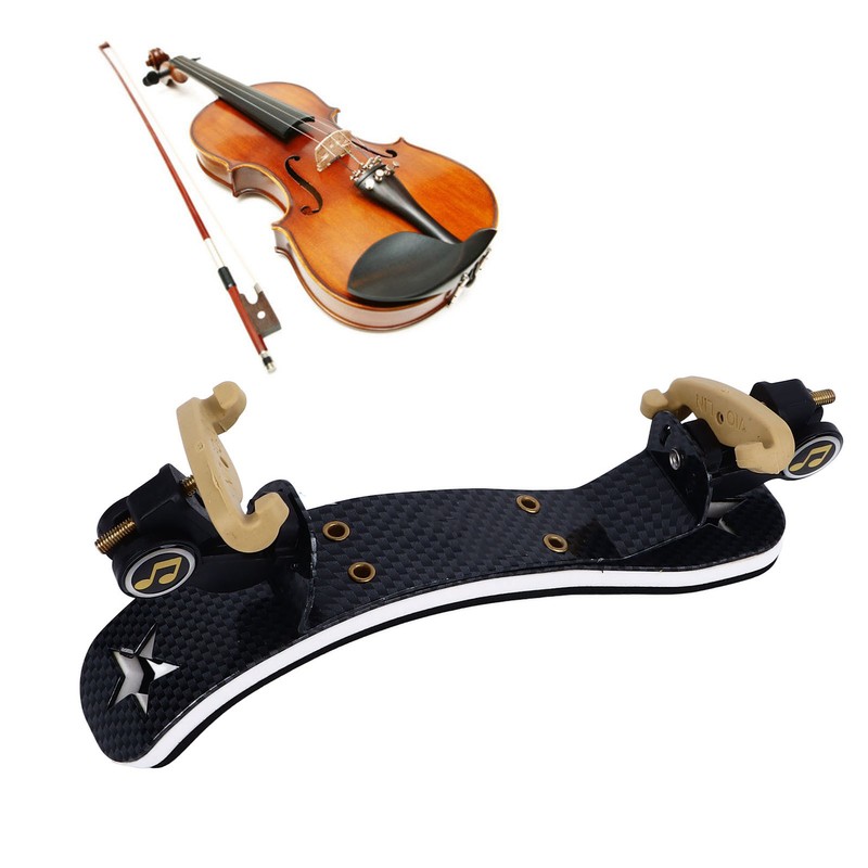 Violin Shoulder Rest Collapsible Height Adjustable Ergonomic Violin Shoulder Support