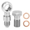 M12 Oil Feed Banjo Bolt Kit Fit for SAAB TD04