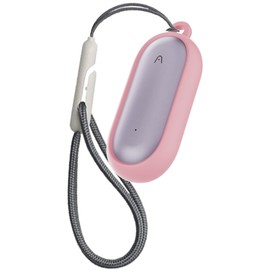 Tedubax Silicone Case for PLAUD NotePin AI Voice Recorder Accessories and Lanyard - Pink