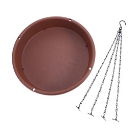 Hanging Bird Feeding Dish Feeder Tray, Outdoor Garden Decoration for Wild Backyard Attracting Birds, Bird Tray Platform Feeder