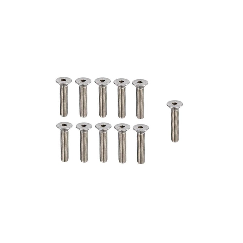 AHCA2 Stainless Steel Socket Countersunk Screw Allen Key Bolts M8