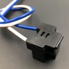 Ajnlx 16ga 2-Wire H1 Headlight Harness Connector Plug Pigtail Compatible