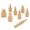 7PCS Heat Set Insert Tips Soldering Iron Tips with Adapter,