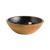APS 1053 Mango Wood Bowl with Epoxy Resin Coating Inside,