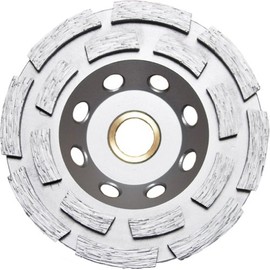 Three Hand 100158 Diamond Dry Cup for Surface Grinding (Dry), D Type, 3.9 inches (100 mm)