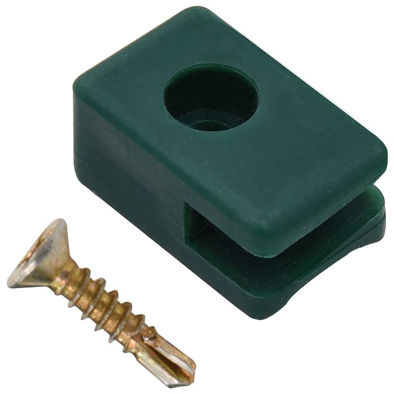 vidaXL Tension Wire Holder with Screw, 100 Sets Wire Mesh