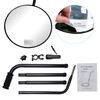 Under Vehicle Inspection Mirror - 12 Inch Convex Search Mirror