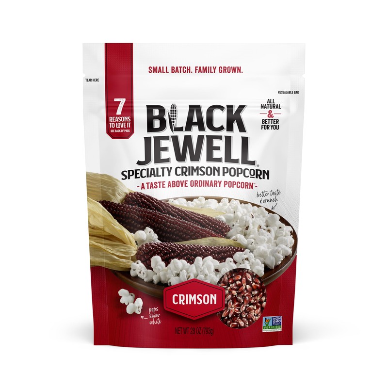 Black Jewell Gourmet Popcorn Kernels, Crimson Red, 28.35 Ounces (Pack