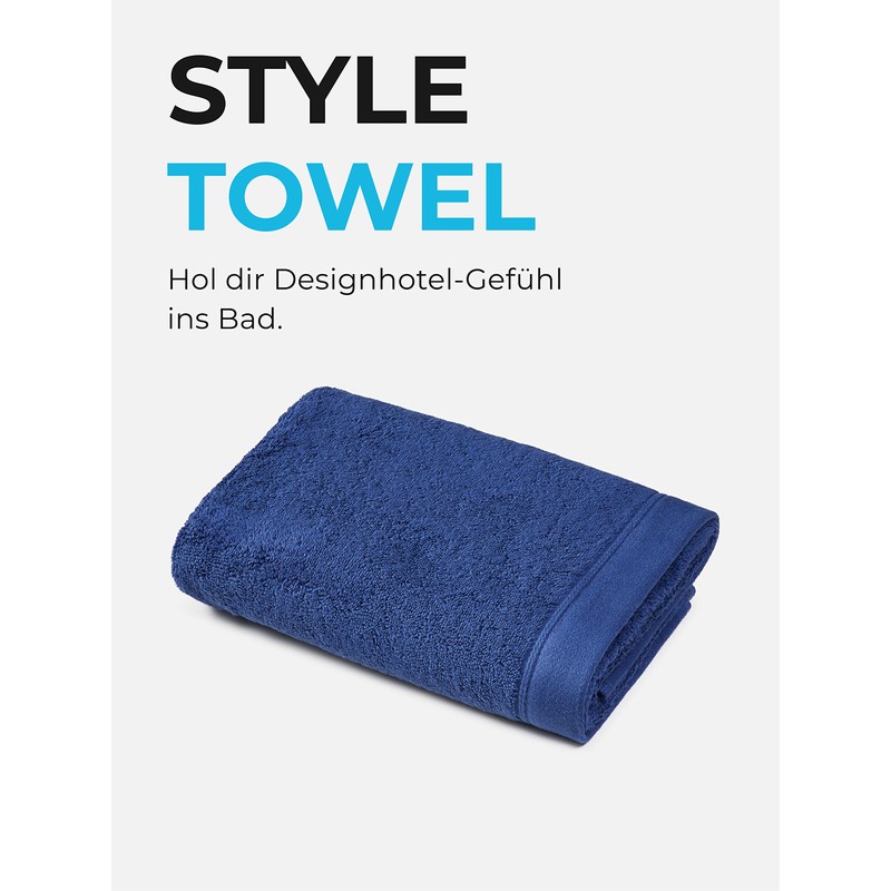 Sowel® Premium Hand Towel 50 x 100 cm, 100% Organic