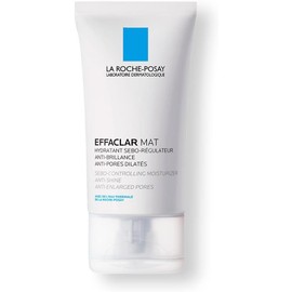 La Roche-Posay Effaclar Mat, Crema Facial Matificante para Piel Grasa, Hidrata y Reduce el Sebo, Combate el Brillo, Controla Oleosidad y Disminuye Poros, 40 ml