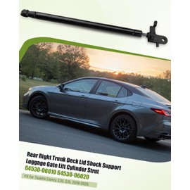 Trunk Deck Lid Lift Support Strut Fit for Toyota Camry 2018-2025, Replace 64530-06010, 6453006020, Hydraulic Gas Spring