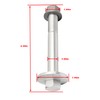 CYPLIDD Front Lower Control Arm Cam Bolts Kit Compatible with