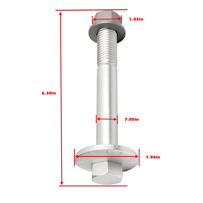 CYPLIDD Front Lower Control Arm Cam Bolts Kit Compatible with