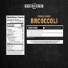 Ready Hour Broccoli Case Pack (48 Servings), Freeze-Dried, Bulk Emergency