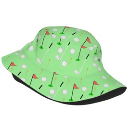 Funny Golf Sports Buckets Hats Travel Beach Sun Hat Packable Cap for Women and Men