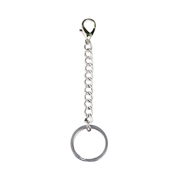 GADIEMKENSD 10cm Long Heavy Duty Pocket Key Ring, Credit Card