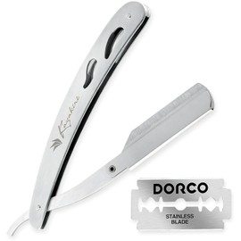 Kazakiri Razor (Professional Barber Supervision x Impressive Deep Shaving), Shaving, Face Shaving, Includes 2 Blades (1 Blade), Men's Western Razor, Single Blade Included, Instruction Manual Included,