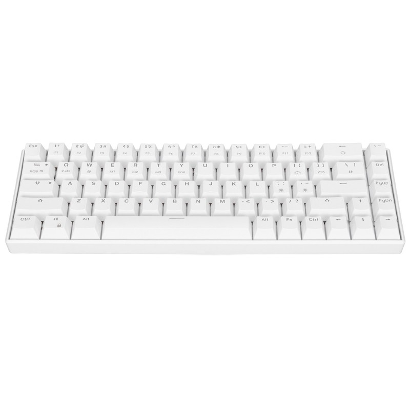 Mechanical Keyboard 68keys 3 Mode Wireless 2.4G Type C Wired