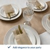 PAW - Linen Feel Napkins with Built-in Flatware Pocket, Soft