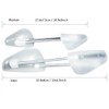 VASANA 2 Pairs of Adjustable Plastic Shoe Stretchers Automatic Support