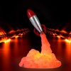 3D Printing Rocket Lamp Innovative Bedside Table Light USB Charging