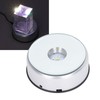 xuuyuu Electric Turntable Turntable 360 Degree Swivel LED Light 80