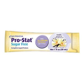 Pro-Stat Sugar-Free Protein Supplement Vanilla Flavor 1 oz. Individual Packet Ready to Use, 40464-U - Sold by: Pack of One