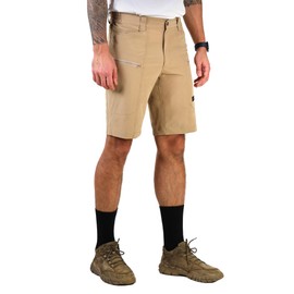 Ellobird Cargo Hiking Tactical Work Shorts for Men Casual Relaxed Fit 4 Way Stretch Water Repellent 6 Pockets Mens Short