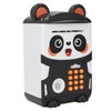 generic 8.9x5.9in Money Bank Password Fingerprint Recognition Cute Panda Shape