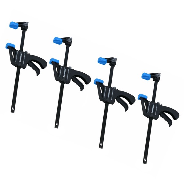 4 x 150mm (6in) Mini Quick Release Ratchet Speed Clamp