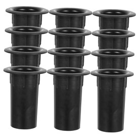 Tofficu 12 PCS Plastic Subwoofer Port Tube Durable Bass Reflex Accessory for Enhanced Sound Quality Speaker Port Tube for Woofer Box Applications