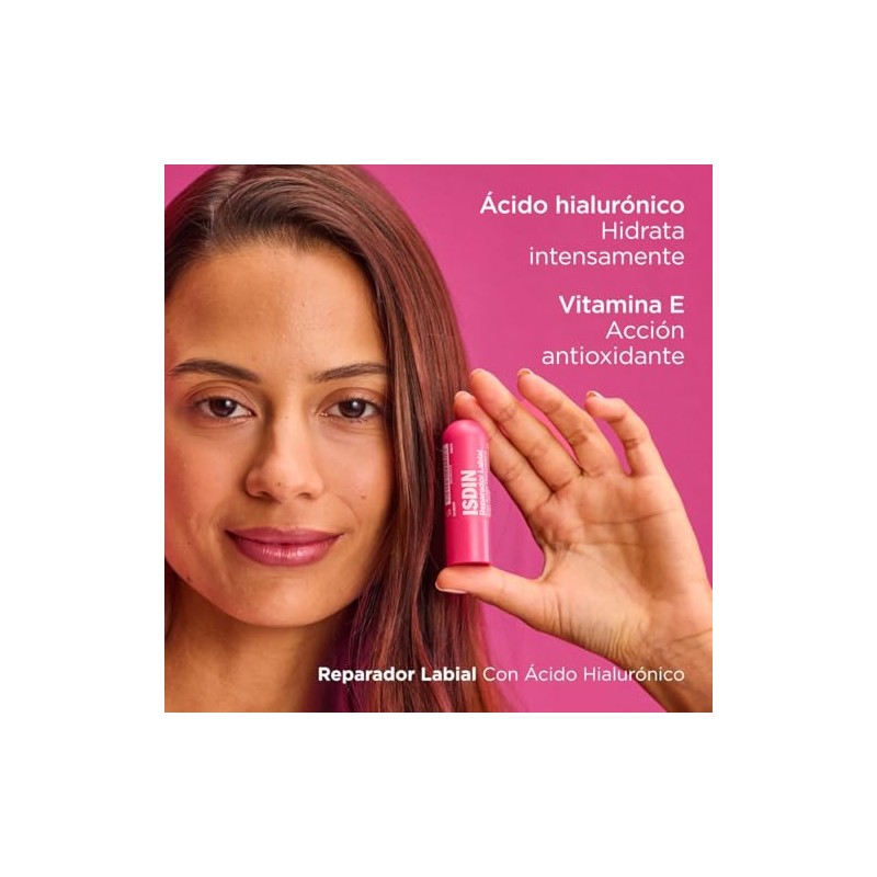 ISDIN Reparador Labial Stick Rosa