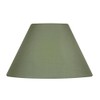 Oaks Lighting Cotton Coolie Shade, 8-inch, Fabric, Sage Green
