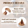 4 Pcs Portable Wooden Sewing Box, Versatile Wood Box Holder