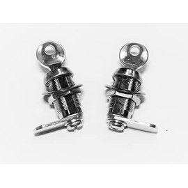 Discount Camper Shells Snugtop Snuglid TC Silver Lid Locks Pair