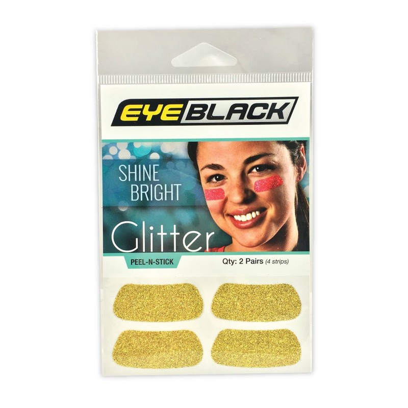 EyeBlack Under Eye Colorful Glitter Strips | Football, Baseball, Softball,