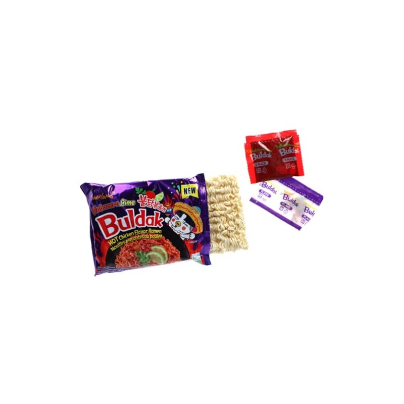 Samyang Buldak Hot Chicken Spicy Ramen Korea Instant Packaged Noodles,4.76