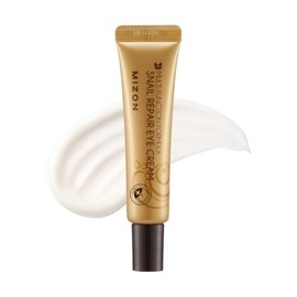 MIZON Crema de ojos para reparación de caracol de caracol, tratamiento natural, tratamiento de arrugas, línea fina, hidratante, piel saludable, cuidado de la piel coreana de 15 ml (tubo, 0.50 fl.oz.)