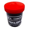 Crema Para Calzado El Oso Fina Color Negro 170g