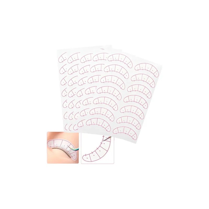 Parches Hidrogel Extensiones Pestañas Blanco 420 Uds Hydrogel Under Eye