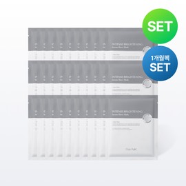 Intense Brightening Serum Sheet Mask 27ml 30 sheets, 1 piece / 인텐스 브라이트닝 세럼 시트 마스크 27ml 30매, 1개