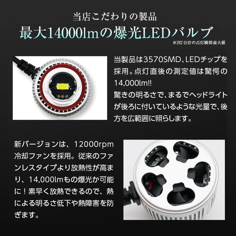 Yaris MXPH# MXPA KSP210 Special Shape LED Back Lamp, Explosive